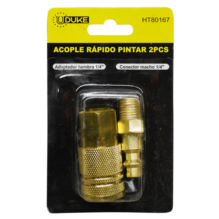 ACOPLE RAPIDO PINTAR 1/4 BLISTER ECONOMICO
